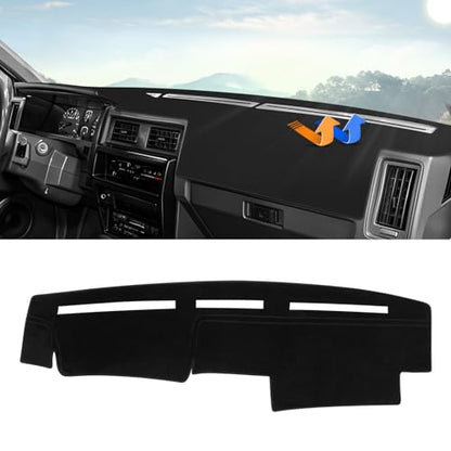 Autorder Dashboard Cover Mat for 1986-1993 Nissan Pathfinder D21 Accessories Dash Cover Upgrade Velvet Dash Mat Sunshade Glare UV Rays Protector - size: 1986-1993 Nissan Pathfinder