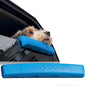 Whiffie Cushion™ - Patented Dog Car Window Chin Rest - Premium XL EXTRALIGHT® Foam, Universal Fit, Waterproof & Easy-Clean - Handcrafted in Canada - 15.5", Baja Blue - color: Baja Blue, size: 1x Pack