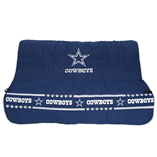 Pets First NFL CAR SEAT COVER - DALLAS COWBOYS Waterproof, Non-slip BEST Football LICENSED PET SEAT cover for DOGS & CATS,55 x 50 Inches - color: Dallas Cowboys