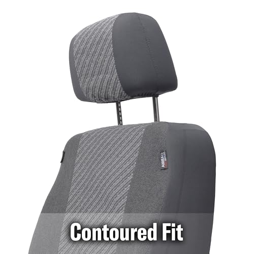 Dickies 3003418LD, Morrisey Gray 2-Piece Seat Cover Set, Grey