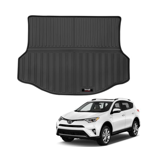 Custom All Weather TPE Cargo Mats Trunk Liner for 2013-2018 Toyota RAV4 Accessories (for 2013-2018 Toyota RAV4) - color: for 2013-2018 Toyota RAV4