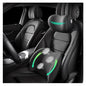Car Headrest & Lumbar Support Cushion Ergonomic Car Seat Neck Back Rest Pillows Orthopedic Memory Foam Head Rest and Lower Lumbar Support Pillow Set Backrest Driving Seat Office Chair Support (Black)