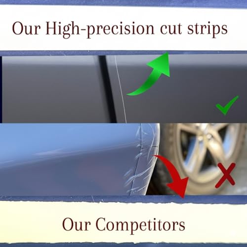 4 Door Edge Upromax Paint Protection Film PPF 8mil Precut Strips, Universal Fit Clear Tape Door Seal, Car Accessories Car Cover, Scotch Guard, Clear Tape, Door Protector, SUV