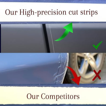 4 Door Edge Upromax Paint Protection Film PPF 8mil Precut Strips, Universal Fit Clear Tape Door Seal, Car Accessories Car Cover, Scotch Guard, Clear Tape, Door Protector, SUV