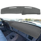 Yiz Dash Cover Mat Custom Fit for Dodge Ramcharger D/W Series Power Ram Wagon Pickup Truck/Plymouth Trailduster Trail Duster Dashboard Cover Pad Carpet (Dark Gray) J188 - color: Dark Gray