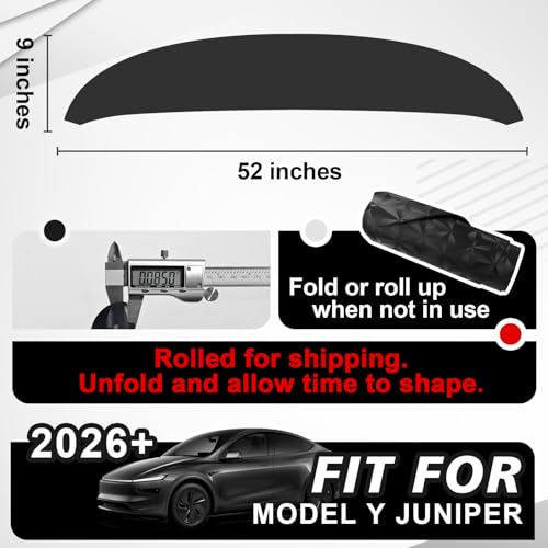 BestEvMod Dashboard Cover Mat Compatible with 2026 2025 Refreshed Tesla Model Y Juniper Accessories No Glare Dashboard Pad Dash Mat Sunshade Anti-Glare and Sun Protection Custom Fit - size: Juniper