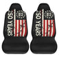 250 Years Anniversary Front Seat Covers 2 Pack, Vehicle Seat Protector Car Mat Covers, Fit Most Bucket Seats - color: 250 Years Anniversary