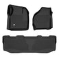 G-PLUS Floor Mats 3PCS Fit for Ford F250 F350 Super Duty Crew Cab Models 1999-2007,TPE Custom Fit All Weather Floor Liners 1st & 2nd Row Car Mats - size: 1999-2007|Fit F250 F350 Crew Cab|3Pcs