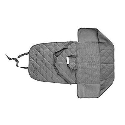 HONEST OUTFITTERS Dog Car Seat Covers, Pet Front Cover for Cars, Trucks, and Suv's - Waterproof & Nonslip Dog Seat Cover(Gray) - color: Grey
