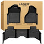 LASFIT Floor Mats for 2002-2008 Dodge Ram 1500 Quad Cab, 2003-2009 for 2500/3500 Bucket Seating, Not Fit Have 4X4 Shifter, All Weather TPE Custom Fit Car Mats Floor Liners 1st & 2nd Row, Black - style: 2) 1500 | 2002-2008 | Quad Cab Bucket Seat Floor Mats