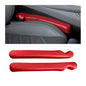Mandark Car Seat Gap Filler, 2PCS Leather Vehicle Gap Stopper to Fill Between Seat and Console, Automotive Crevice Plug Blocker Accessories from Dropping, Universal for SUV, Sedan, Truck (Red) - color: Red