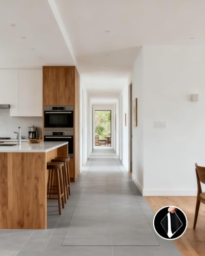 【16 Anti-Slip Stickers Included】3'×10' Clear Plastic Floor Runner, Non Slip Runner Protector, Wipeable Vinyl Runners, Extra Long Clear Floor Protector for Kitchen/Utility Room, Rug Cover for Hardwood - size: 3' x 10' (Rectangular)