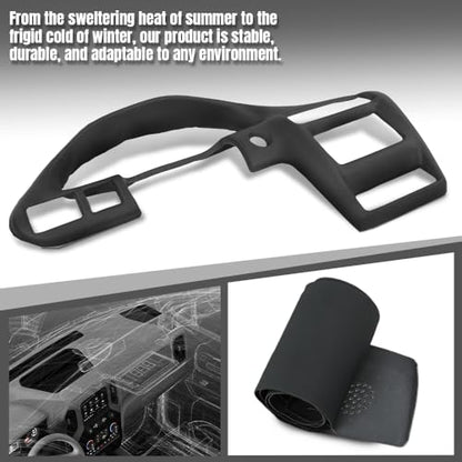 Dash Cover Dashboard Panel Compatible with Chevy Cavalier LS Sport/Z24 2000-2005 Black