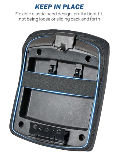 JOYTUTUS Center Console Cover Compatible with 2005-2021 Nissan Frontier Leather Armrest Cover Center Console Cushion Nissan Frontier Accessories - size: 2005-2021