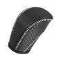 Riloer Car Gear Shift Stick Cover, Car Faux Leather Gear Shift Knob Cover, Compatible with Volkswagen Golf R 2015-2019, 1 Set (Gray Thread) - color: Gray Thread