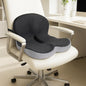Car Seat Cushion and Lumbar Support Pillow with Fixing Strap, Larger Memory Foam Seat Cushion, Ergonomic L-Shaped Design Cushion for Back Pain Relief, Non-Slip Driving Cushion for Car, Office, Truck,
