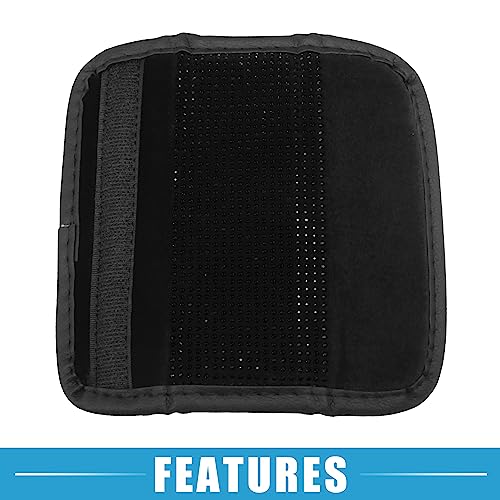 Universal Car Handbrake Cover Protector Bling Rhinestone Handbrake Decoration Cover Flannel Rhinestone Black