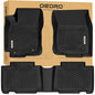 OEDRO Floor Mats Fit for 2013-2018 Toyota RAV4 Standard Models, TPE All-Weather Includes 1st and 2nd Row Full Set Liners(Standard Models Only)