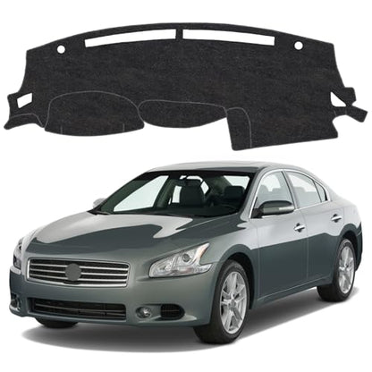 Dash Cover Mat for Nissan Maxima 2009 2010 2011 2012 2013 2014 2015 Non-Slip Dashboard Cover Mat Sunshade UV Rays Protector Interior Accessories - size: Compatible with Maxima 2009-2015