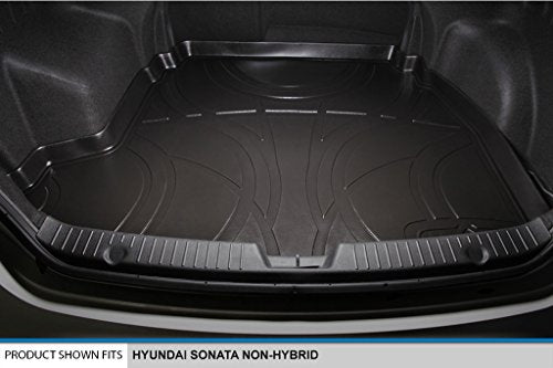 SMARTLINER All Weather Custom Fit Cargo Trunk Liner Floor Mat for 2011-2014 Hyundai Sonata - color: Hyundai Sonata 2011 - 2014