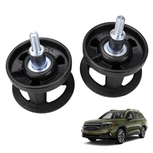 Cargo Area Utility Hooks Set of 2 designed to provide convenient hanging points for grocery bags, cargo nets and so on Compatible with Subaru Forester(2025 2026) Outback(2026) Replaces F5510SL010