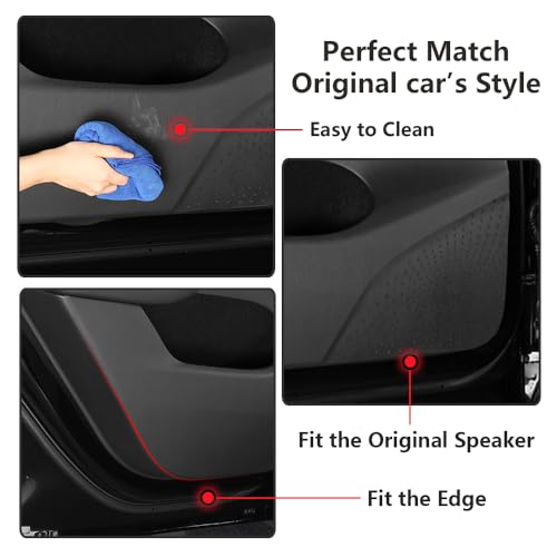 Car Door Anti Kick Pad for Subaru WRX 2022 2023 2024 2025 2026 Accessories Protector Mat Dirty Collision Stickers Inner Decoration