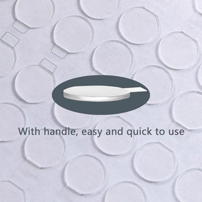 Adhesive Stick dots Two-Sided Sided Mounting Putty Stick Tack for Wall Hanging Crafts Balloons Festival Party Decorations,Clean Removable(0.4"*0.4"-300) - size: 0.4"*0.4"
