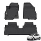 All Weather Floor Mats Custom for Chevrolet Bolt EV 2017-2023 Protection TPE Rubber Waterproof Non-Slip Durable Floor Liners Fits Front& 2nd Row Chevy Bolt EV Full Set Black Accessories - style: 14)For Chevrolet Bolt EV 2017-2024 Mat