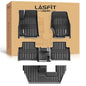 LASFIT Floor Mats for Jeep Grand Cherokee L 2021-2025 2026 7 Seat (NOT Fit for 6-Passenger) All Weather TPE Custom Fit Car Mats Floor Liners 1st & 2nd & 3th Row, Black - style: Grand Cherokee L 7-Seat 2021-2025 Floor Mats