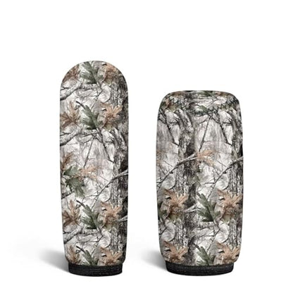 AFPANQZ Car Gear Shift Knob Cover Set with Handbrake Cover Sleeve Cloth, Branch Print 2 Piece Auto Protective Interior Accessiores for Women Men 2 pcs Fit Most Cars Sedan SUV Van Truck - color: Branch