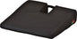 nova Orthopedic Coccyx Seat Cushion & Tailbone Pain Relief Pillow - U-Shaped Wedge for Office Chair, Car & Home - Posture Support, Washable Black Faux Suede Cover with Carry Strap, 16.5"x16.5"