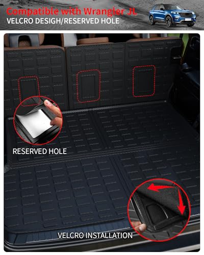 Floor Mats Compatible with 2020-2025 Subaru Outback Cargo Liner Cargo Mat Trunk Liner TPE All Weather Back Seat Cover Protector 2024 Outback Accessories (Trunk Mat+Bakcrest Mats+Floor Mats) - style: For Subaru Outback | 2020-2025