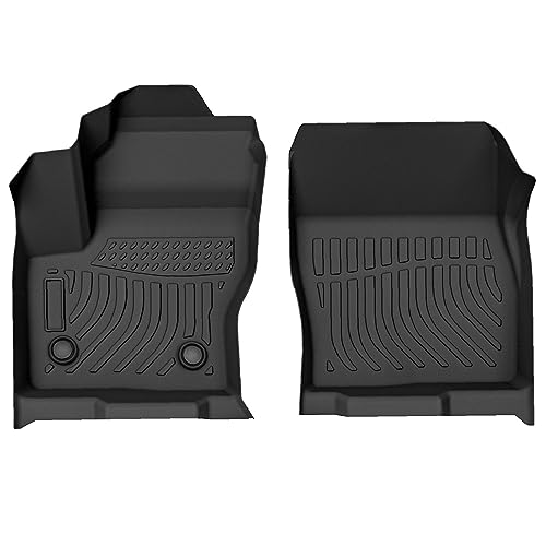 All Weather Rubber Car Floor Mats 2013-2019 Escape & 2013-2018 C-Max, Full Set Includes 1st and 2nd Rows Maximum Coverage, Laser Measured, Non Slip - size: 2013-2019 Escape