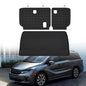 Cargo Mat for 2011-2025 2026 Honda Odyssey & Backrest Mat,TPE All Weather Protection Car Trunk mat Covering The Backrest Accessories - Black