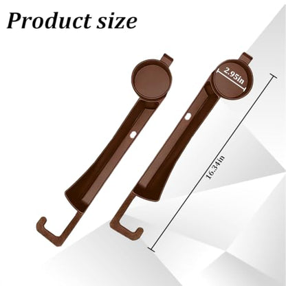 2PCS Car Seat Gap Filler, Soft Carbon Fiber Vehicle Between Seat and Console Organizer with Cup Holder, Prevent Falling Automotive Interior Chair Gap Plug, Universal Fit (Brown) - color: Brown