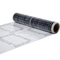 Hi-Tech Auto Adhesive Plastic Floor Mat, 4 mil | Perforated Every 24" | 100 Mats Per Roll | (24" Wide, 200' Long) - size: 24" Wide, 200' Long