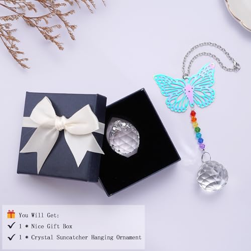 Dragonfly Memorial Gifts for Loss of Family, Loved One, Pets, Crystal Suncatcher Ornament Rainbow Maker Car Charm for Funeral, Sympathy, Bereavement, Daily Remembrance, Car Decor