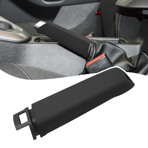 Emergency Brake Parking Handle Cover Compatible with Ford Focus 2012-2018 Car Hand Brake Handle Lever Grip Black