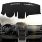 Leather Dashboard Dash Cover Mat Carpet PU Compatible with 2011-2016 Chrysler Town & Country;2011-2020 Dodge Grand Caravan - style: 11-20 Chrysler&Dodge