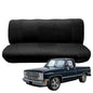 SAPUBK Custom-Fit Bench Seat Covers Replace for Chevy 1973-1999 C/K Series Full Size Classic Trucks Without Headrests, Sandwich Air Mesh Fabric Composite Soft Foam Lining Bench Seat Protector