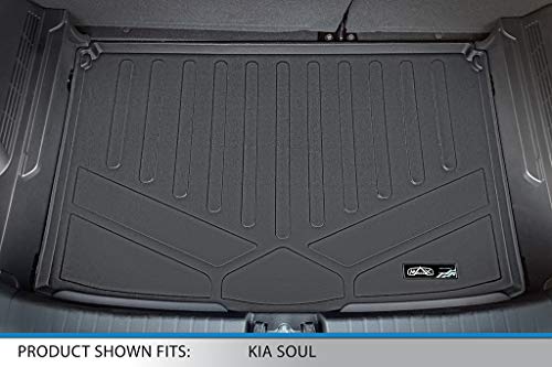 SMARTLINER Custom Fit Cargo Trunk Liner Floor Mat Behind 2nd Row Compatible with 2020-2025 Kia Soul - color: Kia Soul 2020 - 2025