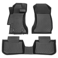 All-Weather Rubber Car Floor Mats Compatible with 2013-2017 Crosstrek/XV,Full Set Includes 1st 2nd Maximum Coverage,Laser Measured (with 2013-2017 Crosstrek) - color: with 2013-2017 Crosstrek