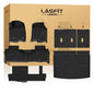 LASFIT Floor Mats 2021-2026 & Only 8 Seats (Not for 7/9 Seats) for Chevrolet Chevy Suburban/GMC Yukon XL (Only Yukon XL, Not Fit Yukon)/Cadillac Escalade ESV (Only Escalade ESV, Not Fit Escalade) - size: Suburban/Yukon XL/Eacalade ESV 8 Seats 2021-2026