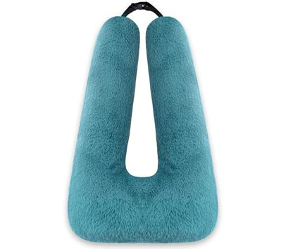 Travel Pillow, Car Pillow for Kids & Adults - Ergonomic Travel Pillows Sleeping Aid for Neck & Body Support, Car Travel Essentials Pillow on Road Trips-Gray (Green) - color: Green