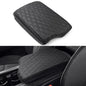 Center Console Armrest Cover Compatible with Hyundai Palisade 2020-2025 Accessories, Premium Leather Arm Rest Cover Pad, Car Middle Console Cover (Black) - size: 2020-2025 Hyundai Palisade