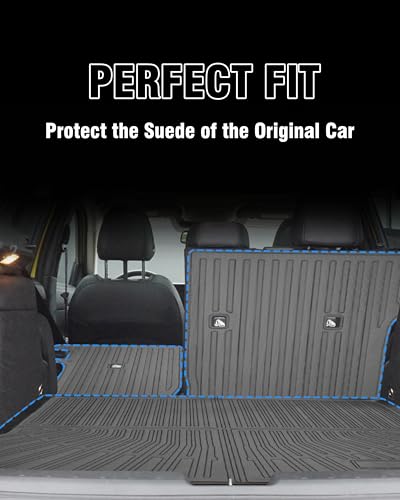 Cargo Liner Compatible with 2025 Nissan Kicks Trunk Mat Cargo Mat Back Seat Cover Protector Vehicle MAT (Backrest Mats+Trunk Mat) - size: FOR 2025 Nissan Kicks