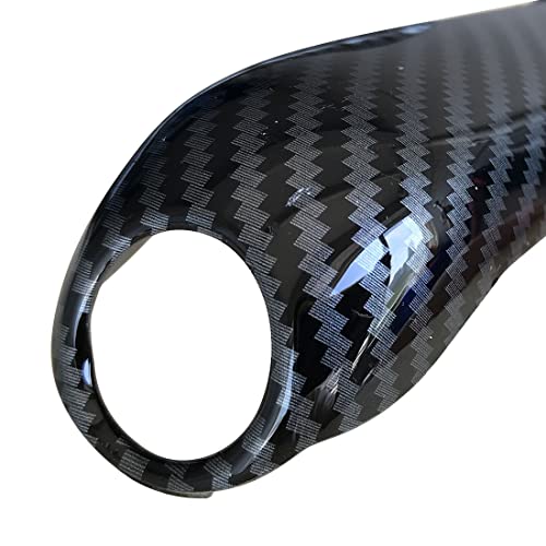 ruihe Carbon Fiber Color Parking Handbrake Hand Brake Handle Cover Trim Fit for Ford Ranger 2016 2017 2018 2019 2020 2021 2022 accessories
