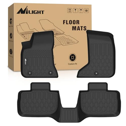 Nilight TPE Floor Mats for Dodge Charger AWD Chrysler 300 AWD 2011 2012 2013 2014 2015 2016 2017 2018 2019 2020 2021 2022 2023, All Weather Custom Fit Heavy Duty Floor Liners - color: 2011-2023 Dodge Charger Chrysler 300|AWD