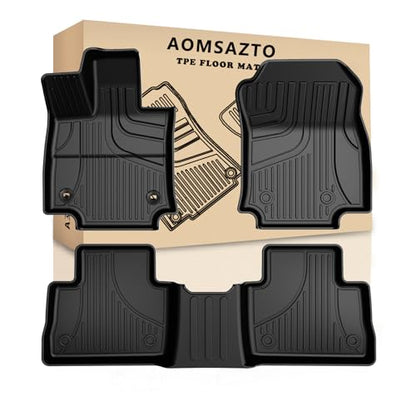 RAV4 Floor Mats for Toyota RAV4 2019-2025 (Not Fit Hybrid or 2026 Models) - All Weather Floor Liners 1st & 2nd Row Car Mats RAV4 Accessories - style: 2019-2025 | For Toyota Rav4 Floor Mats