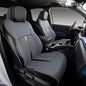 Custom Fit Seat Covers for 2025-2027 Toyota 4Runner (5-Seater), Waterproof Faux Leather Full Set, Full Coverage Protectors for SR5/TRD Off-Road/Sport/Limited/Trailhunter - Black+Grey